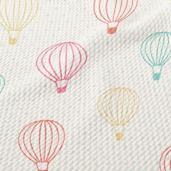 Draw A Hot Air Balloon Bit By  Birdseye Piqué