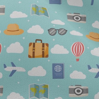 Travel In A Hot Air Balloon Chiffon