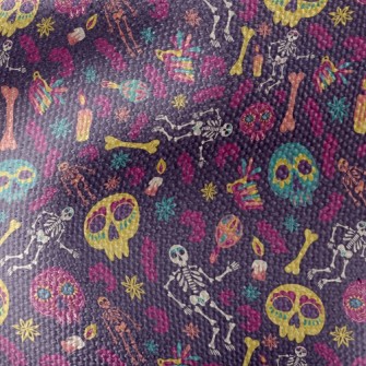 Day Of The Dead Celebration Da Waterproof Canvas