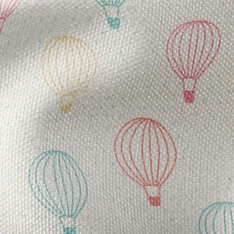 Draw A Hot Air Balloon Bit By  Waterproof Canvas