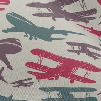 Old Airplanes And Airplanes Chiffon
