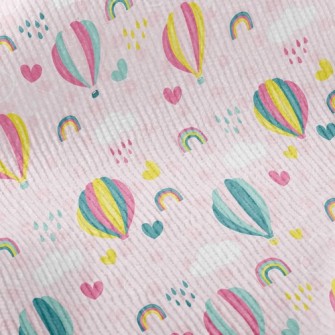 Hot Air Balloon Love Standard Corduroy