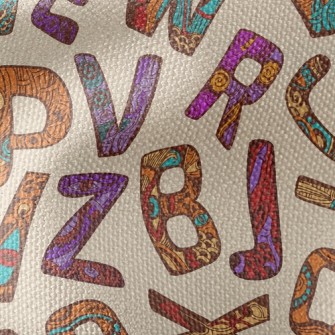 Eye Totem English Word Waterproof Canvas