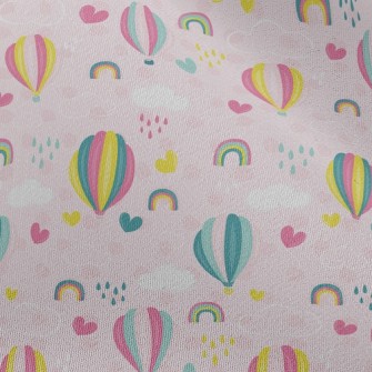 Hot Air Balloon Love Chiffon