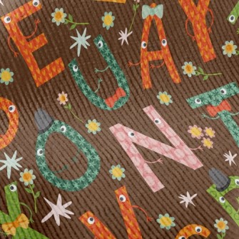 English Font Little Gentleman Standard Corduroy