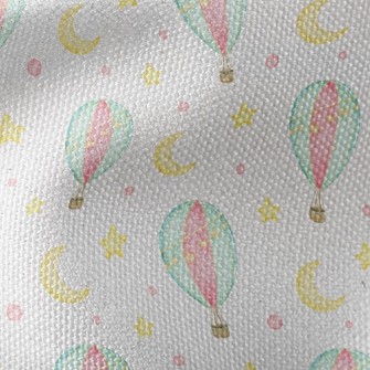 Star Moon Hot Air Balloon Waterproof Canvas