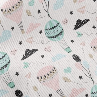 Hot Air Balloon Paper Airplane Standard Corduroy