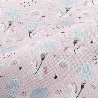 Fantasy Unicorn Hot Air Balloo Performance Linen