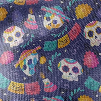 Magical Day Of The Dead Waterproof Canvas