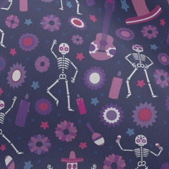 Day Of The Dead Music Chiffon
