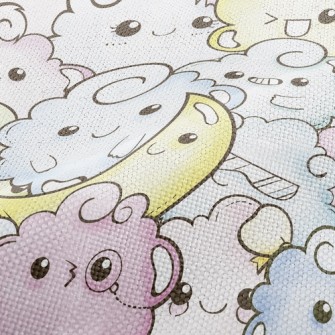 Moon And Cloud Monster Performance Linen