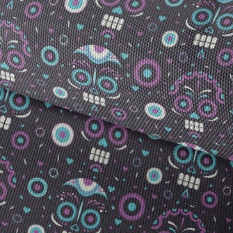 Skeleton Expression Undead Waterproof Oxford