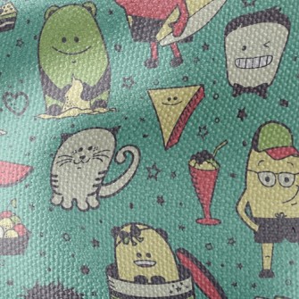 Shapeshifting Vacation Monster Waterproof Canvas
