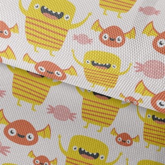 Little Monster Dancing Waterproof Oxford
