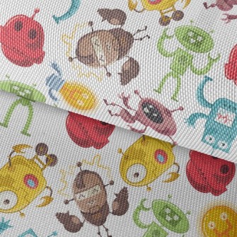 Colorful Robot Waterproof Oxford