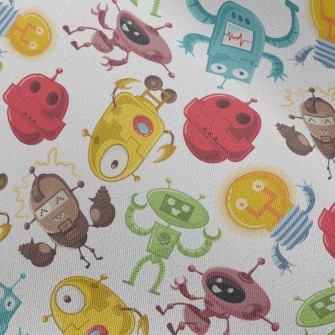 Colorful Robot Chiffon