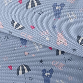 Happy Little Monster Waterproof Oxford