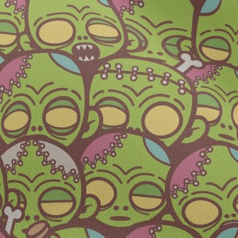 Horror Zombie Family Chiffon