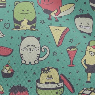 Shapeshifting Vacation Monster Chiffon