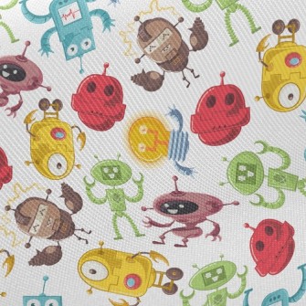 Colorful Robot Twill