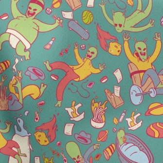 Aliens Making A Scene In Space Stretch Ponte