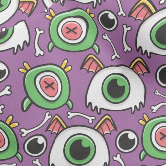 Big Eyed Monster Micro Fleece
