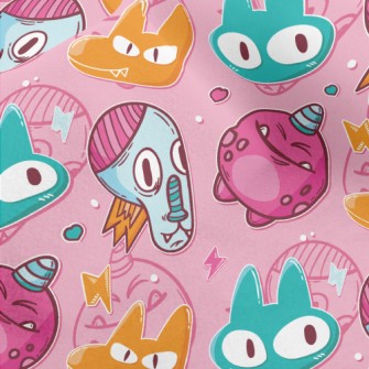 Silly Little Monster Micro Fleece