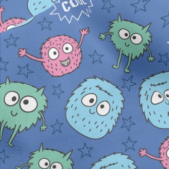 Star Naughty Monster Micro Fleece