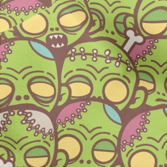 Horror Zombie Family Micro Fleece