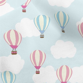 Straight Hot Air Balloon Micro Fleece