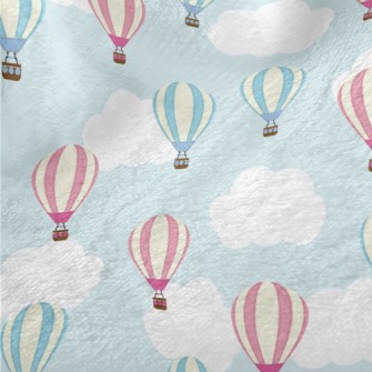 Straight Hot Air Balloon Minky