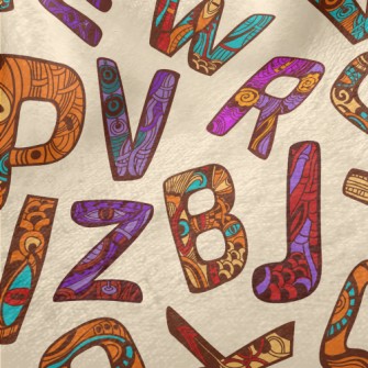 Eye Totem English Word Minky