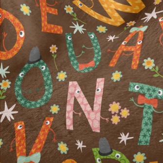 English Font Little Gentleman Minky