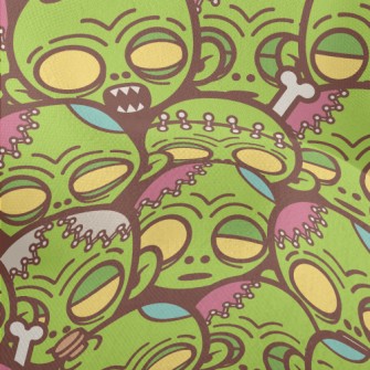 Horror Zombie Family Lightweight Performance Linen