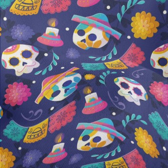 Magical Day Of The Dead Lightweight Performance Linen