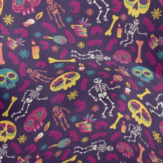 Day Of The Dead Celebration Da Lightweight Performance Linen