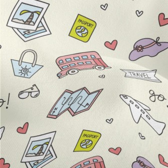 Take Transportation To Travel Lightweight Performance Linen
