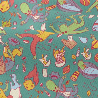 Aliens Making A Scene In Space Modern Jersey