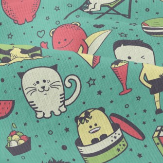 Shapeshifting Vacation Monster Modern Jersey