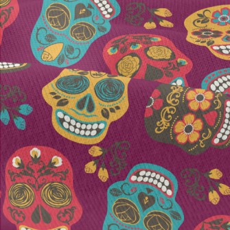Painted Mexican Skull Modern Jersey