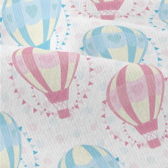 Love Dot Hot Air Balloon Modern Jersey