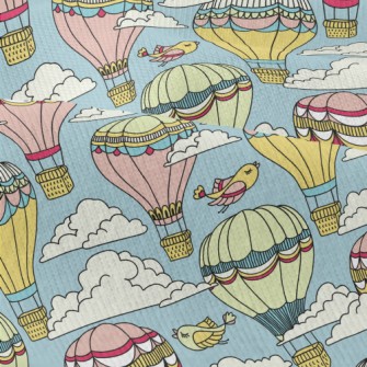 Gorgeous Hot Air Balloon And B Modern Jersey