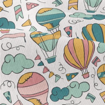 Doodle Patch Hot Air Balloon Modern Jersey