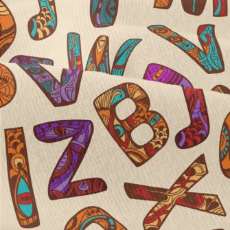 Eye Totem English Word Modern Jersey