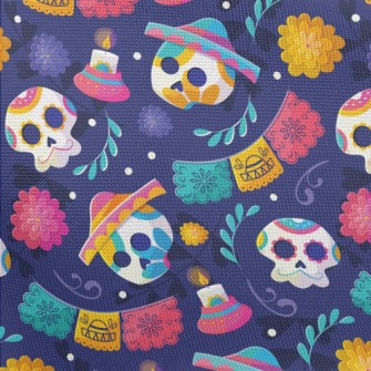 Magical Day Of The Dead Pongee