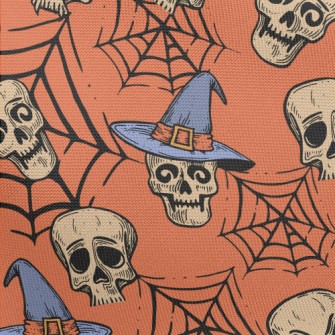 Dizzy Skull Pongee