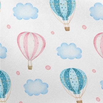 Pink Hot Air Balloon Pongee