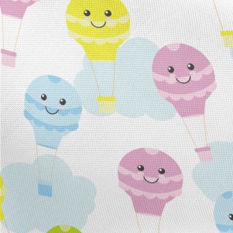 Four Color Expression Hot Air  Pongee