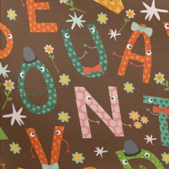 English Font Little Gentleman Pongee