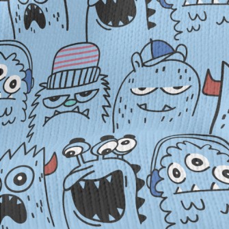 Weird Expression Monster Stretch Jersey